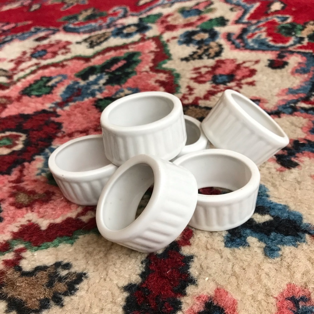 Napkin ring set